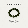 Clear Pine scent bead bracelet by KUULYOND