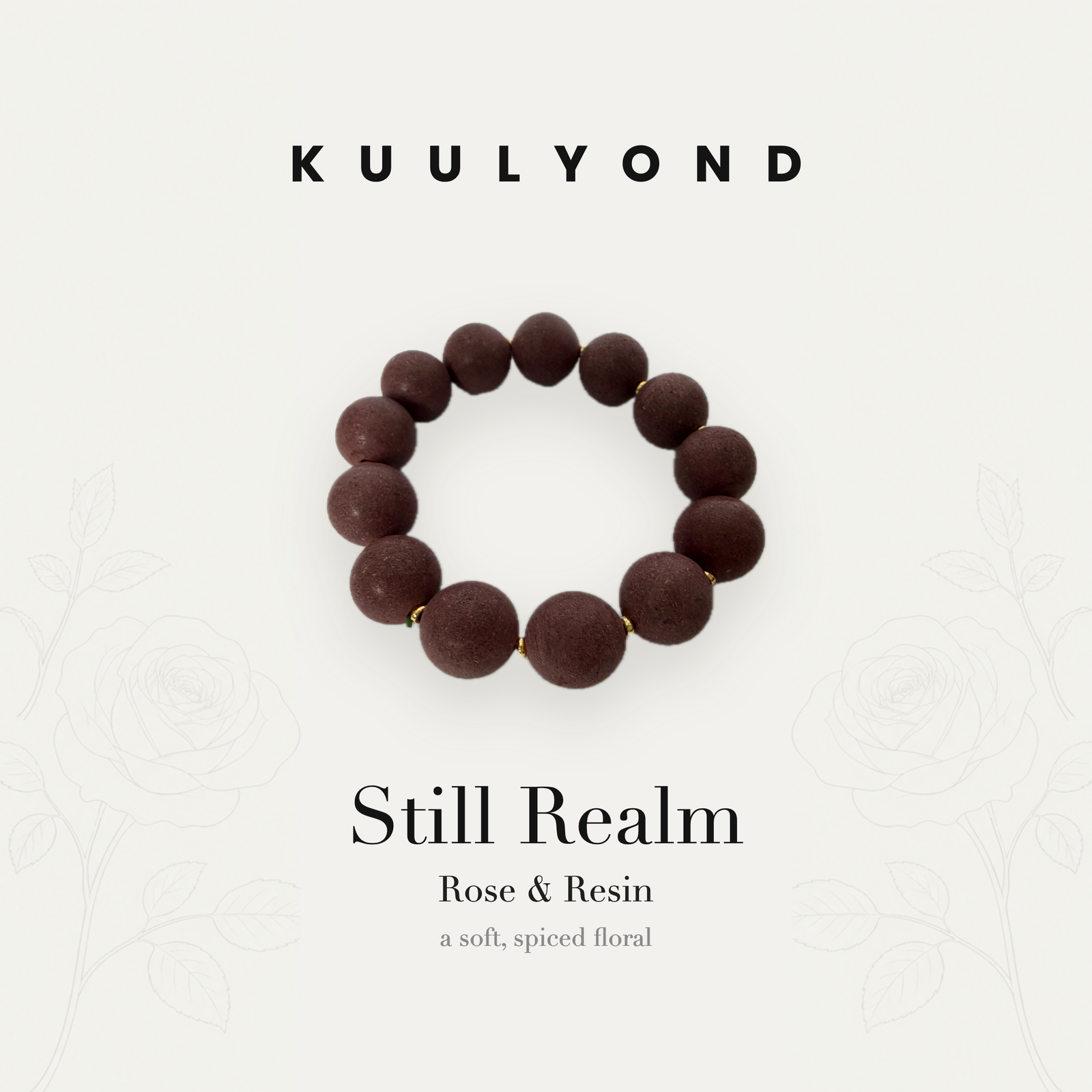 Still Realm scent bead bracelet by KUULYOND