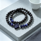 Orchid, Wood & Amethyst